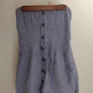 Have Brand Gingham Strapless Dress [M]